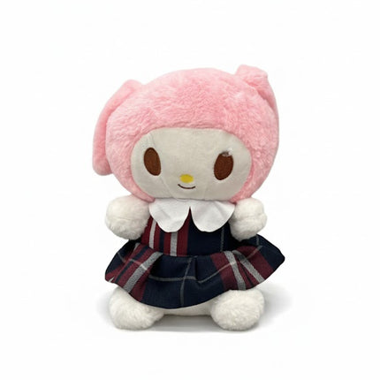 Cute Bunny Girl Plush – Soft Stuffed Toy with School Dress