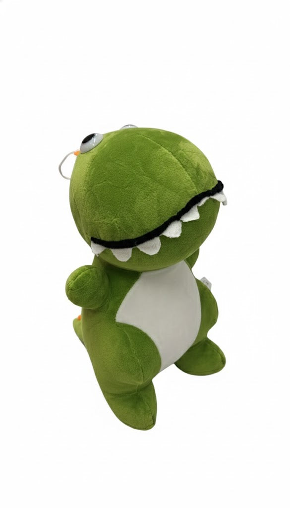Green Dino Plush Toy – Soft & Fun Standing Dinosaur for Kids