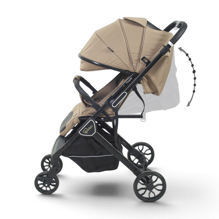 TINNIES TRAVEL STROLLER - T109 BEIGE