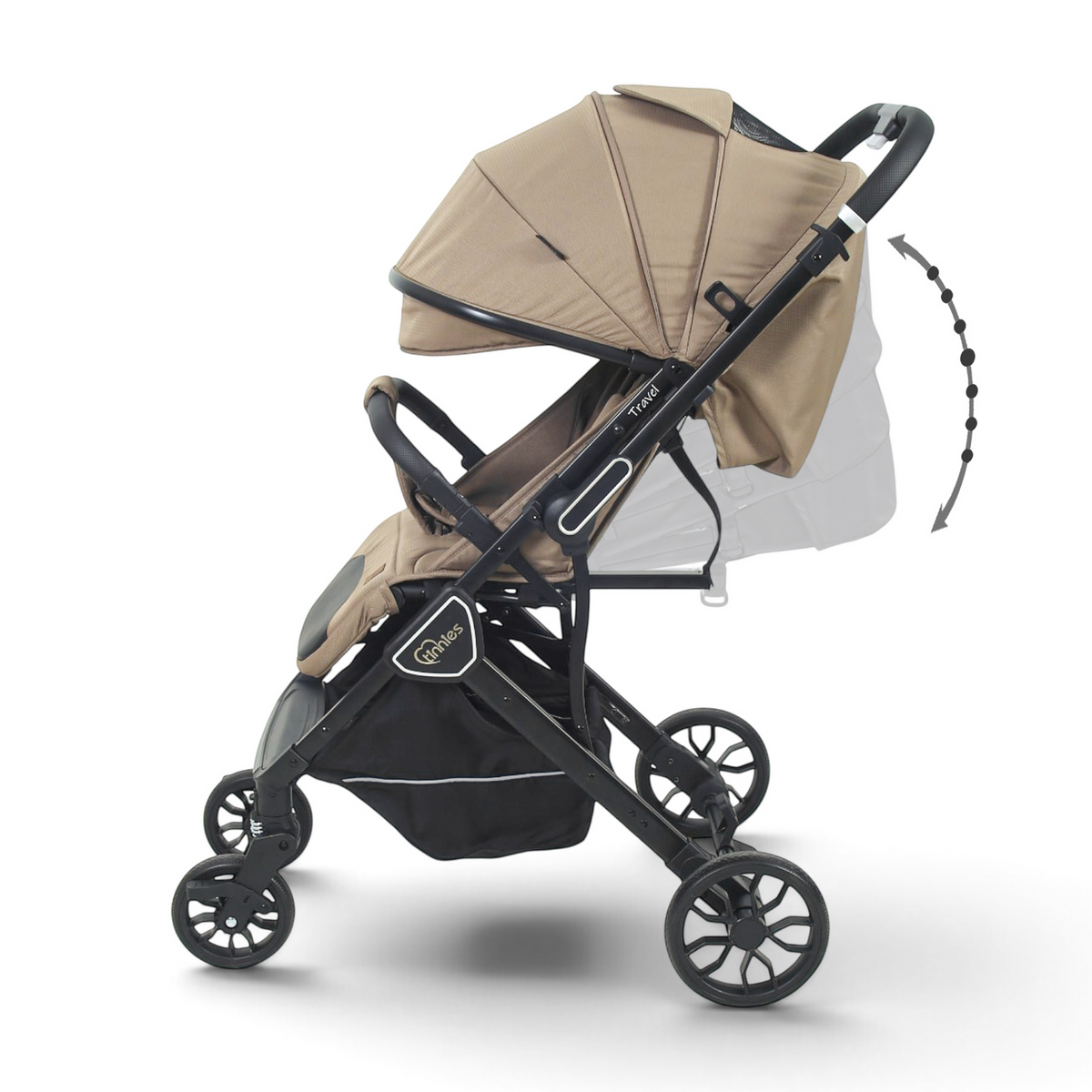 Tinnies Travel Baby Stroller T109 – Beige