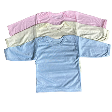 Pack of 3 Rose Baby Multiclor Body Vest